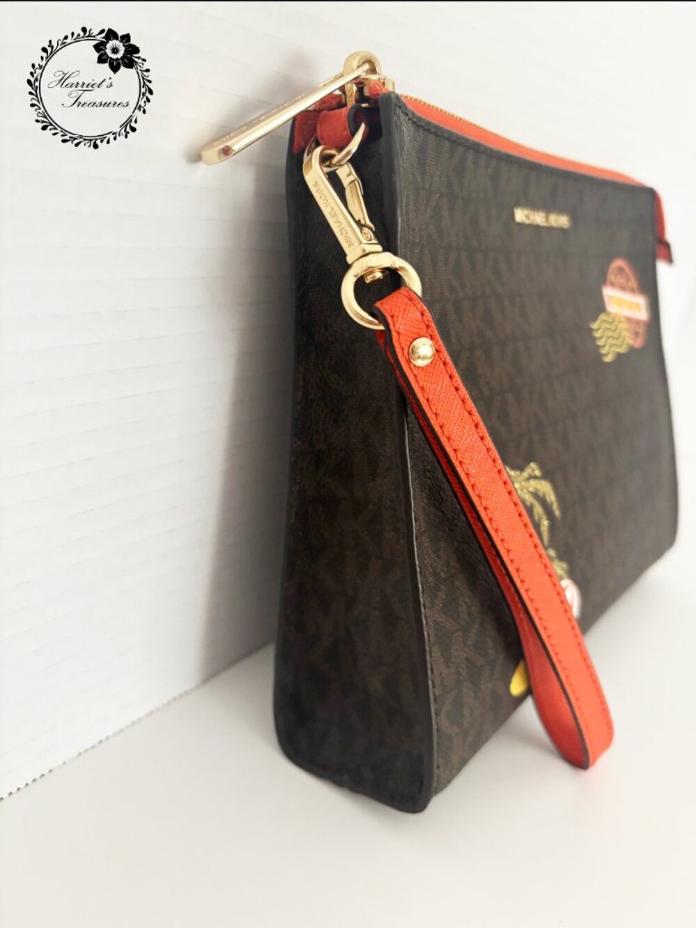 Michael Kors "Jet Set Go" Wristlet & Matching Wallet - Picture 3 of 8